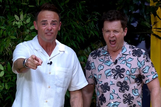 Shock moment Ant and Dec are left SCREAMING as Aitch takes on skin-crawling spider trial on I'm A Celeb
