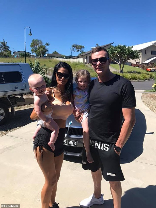 Birmingham-born Ash Jenkinson, pictured here with his family, was described by heartbroken friends as a 'top gun'