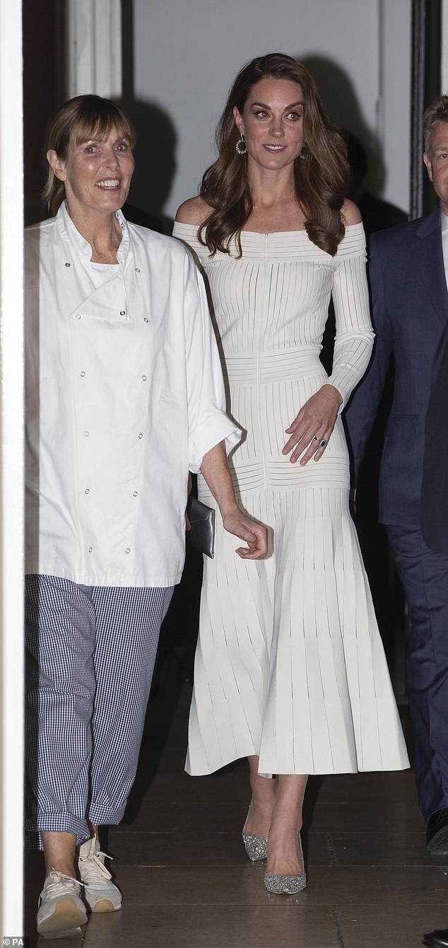 Skye with the Princess of Wales in 2019