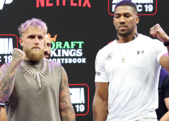 Jake Paul responds to Anthony Joshua fight cancellation claim in x-rated rant at rival