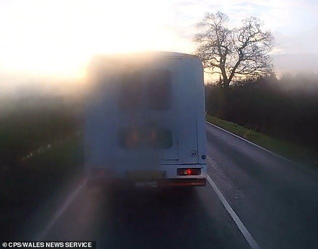 Prosecutor James Ashton said Tribe had 'poor visibility due to his misted up windscreen'