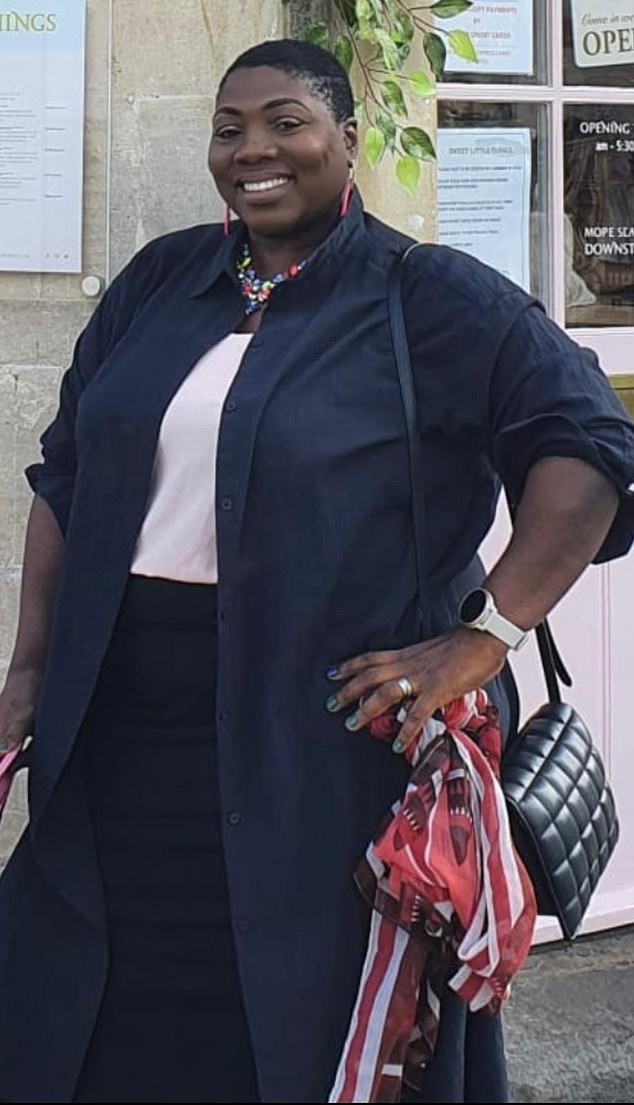 Christina Ajayi was diagnosed with fibromyalgia and osteoarthritis in 2019, and put on more weight as she couldn¿t be so active