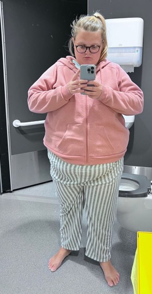 Georgie Cook developed heart failure during Covid - doctors suspect it may have been caused by the jab - and being overweight made things much worse