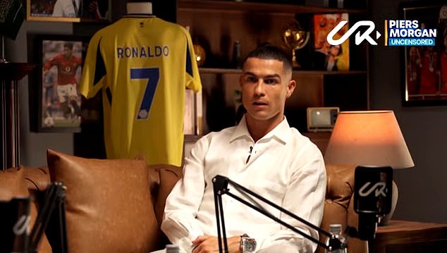 Ronaldo told Piers Morgan he's 'not a romantic guy' but Georgina is the 'woman of his life'