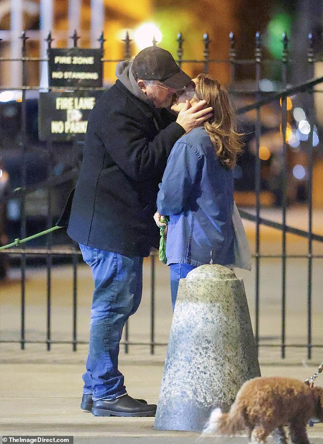 The controversial 58-year-old comedian was seen passionately smooching Mimi O'Donnell during a recent romantic stroll in New York City