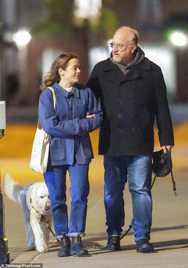 C.K. was previously married to Alix Bailey from 1995 to 2008 as they share two children together