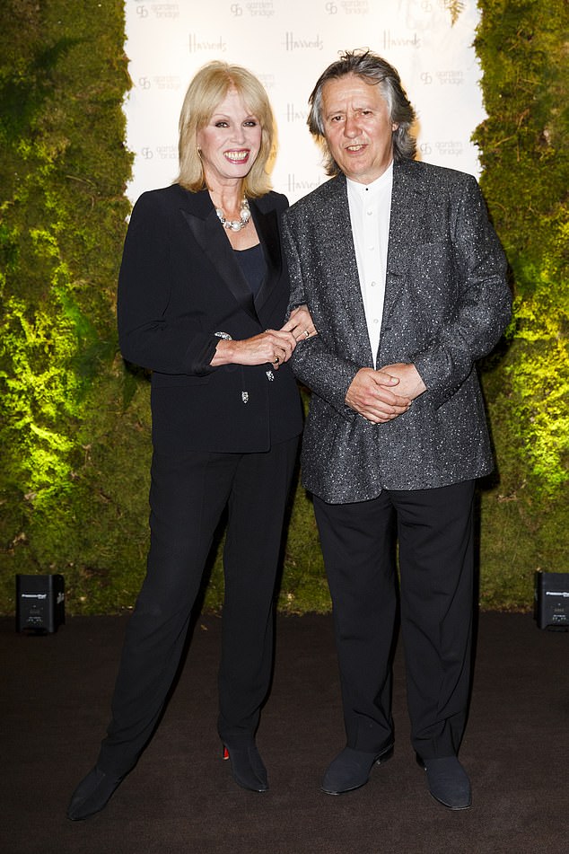 She said: 'I've spoken to my husband and he said, "Look, your own funeral has nothing to do with you. You're not even going to be at the funeral, you'll be gone"'; pictured 2015