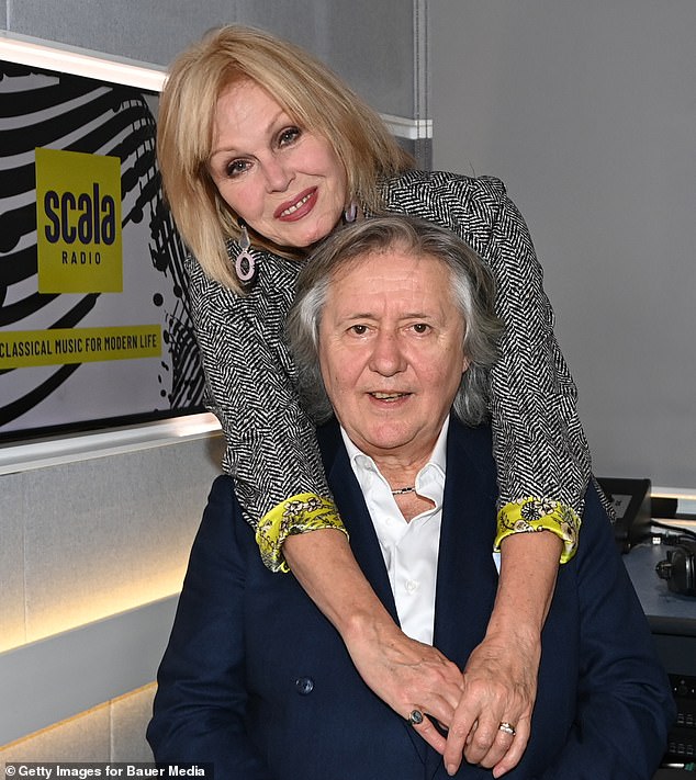 The British actress insisted she 'doesn't want a memorial service' however, her conductor husband Stephen Barlow, 71, (pictured) has told her it will be his and her son Jamie's decision