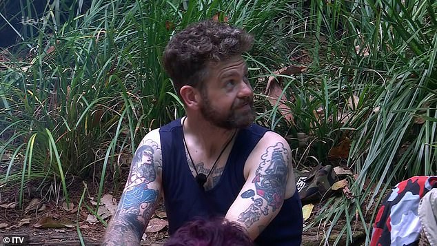 Jack Osbourne, 40, took umbrage with Ginge, real name Morgan Burtwistle, for tricking camp into believing he underperformed in Sunday's Bushtucker Trial