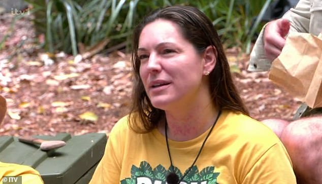 On Friday Kelly sparked concern among I'm A Celebrity fans after they noticed a worrying change in her appearance - just days after her campmate Lisa Riley caused panic