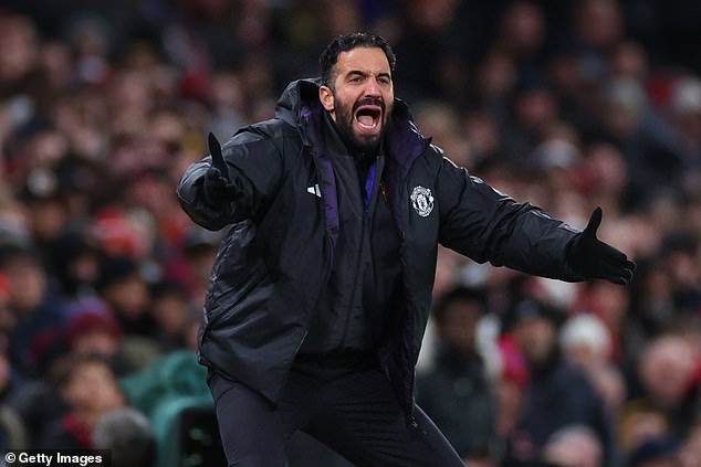 Man United boss Ruben Amorim admitted post-match that the result left him 'frustrated'