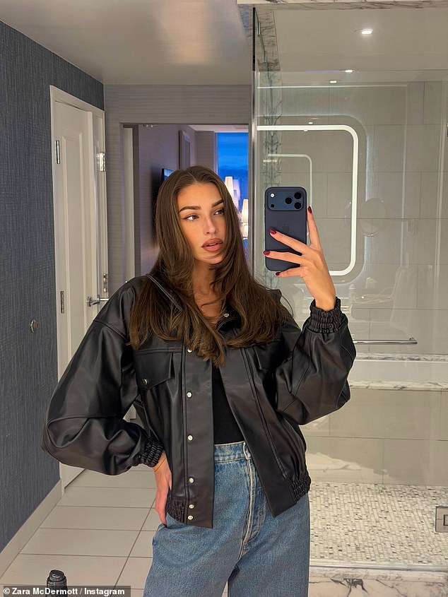 And on Monday, Zara took to her Instagram to share a slew of snaps from the fun-filled getaway, including shots of her spectacular view of the race and all the stylish outfits she wore during the trip