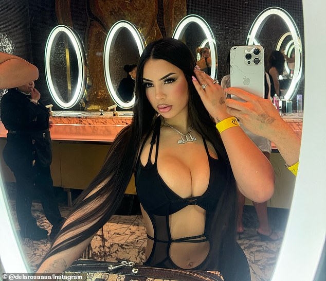 DELAROSA had only started to break through in the Latin music scene, releasing her single 'No Me Llames' in August