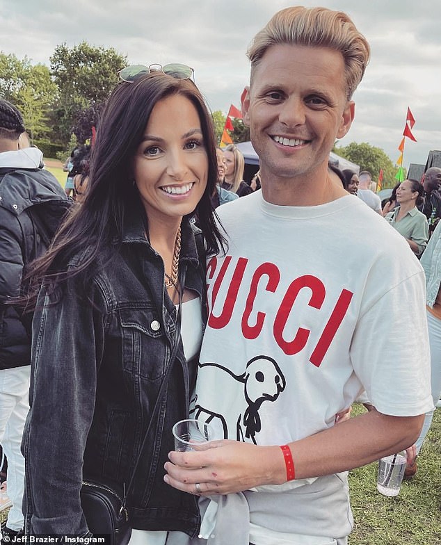 Now according to reports PR guru Kate moved out of the martial home three weeks ago with Jeff hinting on social media that his seven-year marriage was over (pictured earlier this year)