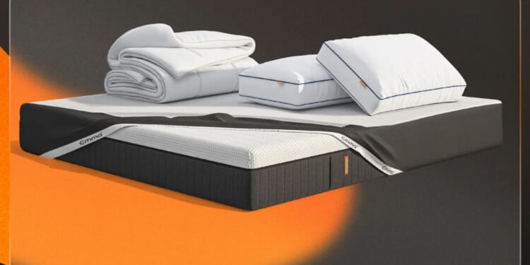 Emma mattress shoppers can get up to £326 of freebies including duvet, pillows and mattress protector for Black Friday