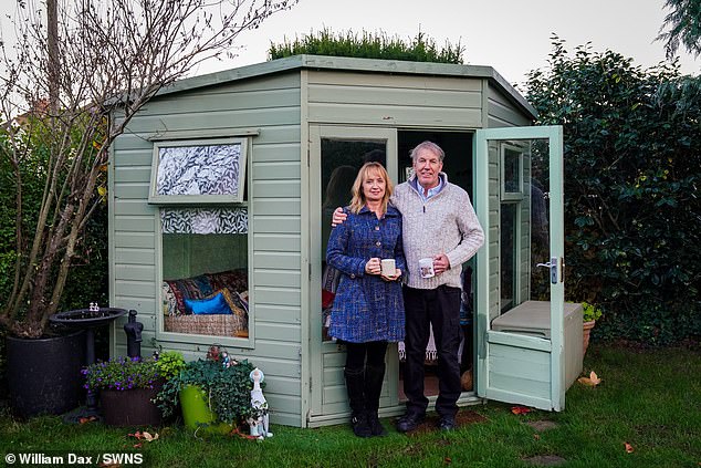 Mr Causley has endured an 18-month battle with the local council costing him thousands of pounds after his next-door neighbour reported it as unauthorised construction