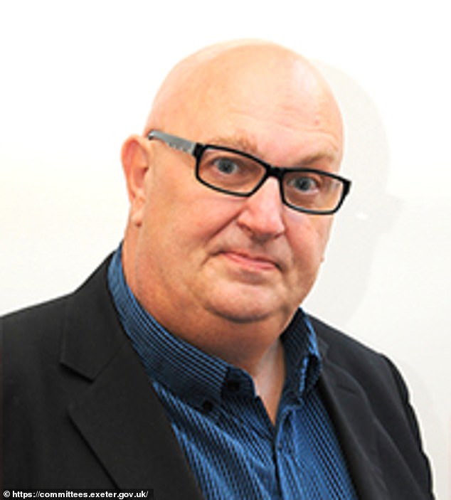 Councillor Stephen Warwick (pictured) reported the new outhouse as unauthorised construction