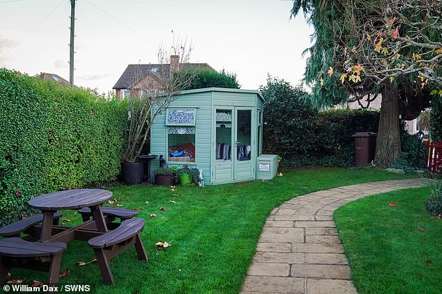 Mr Causley said the wooden house had to be located in its current position to capture the sun