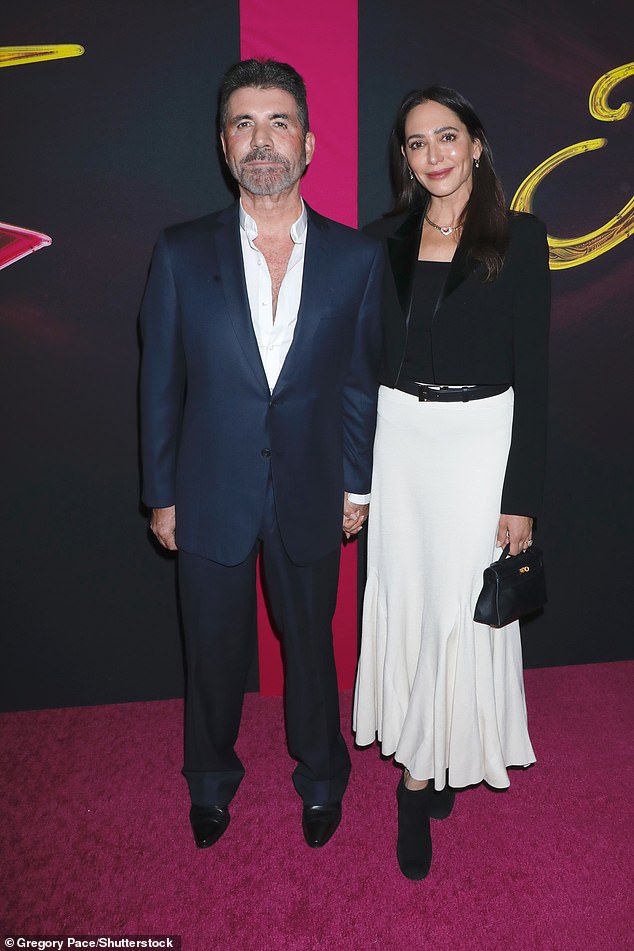 Cowell and Silverman have been together since around 2012 (pictured in 2022)