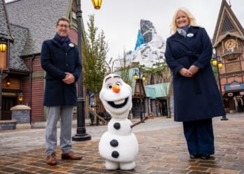 Disneyland Paris has opened its doors for an exclusive look at World of Frozen