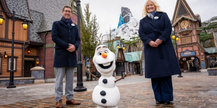 Disneyland Paris has opened its doors for an exclusive look at World of Frozen