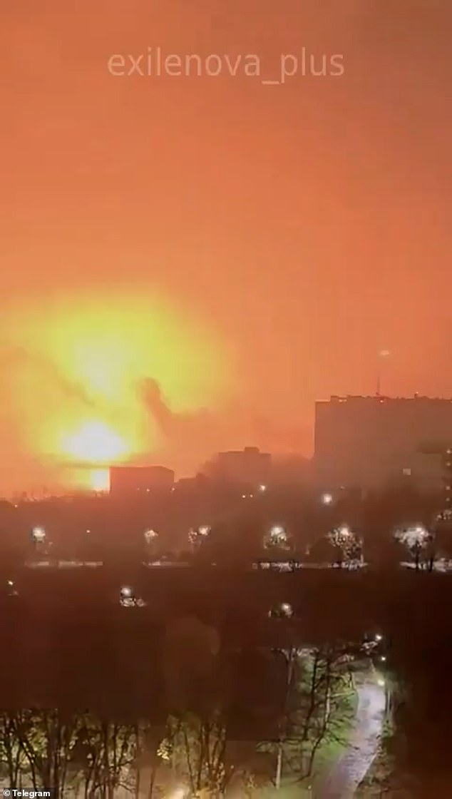 The Russian Defence Ministry said that 249 Ukrainian drones were downed over regions overnight