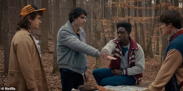 The four main boys - known as "The Party" - make an agreement together