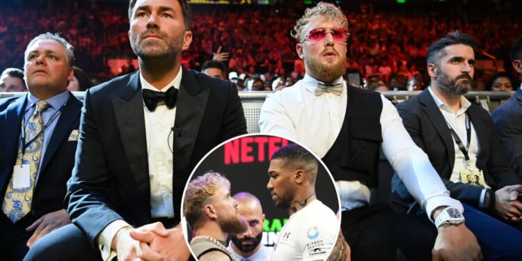 Eddie Hearn reveals Jake Paul wanted Anthony Joshua to have 'disadvantage' going into Netflix fight