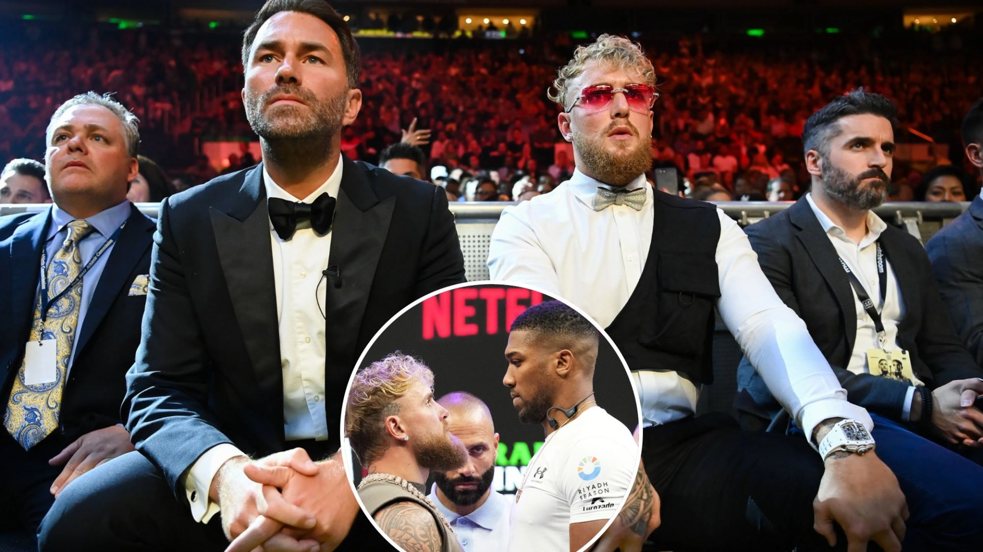 Eddie Hearn reveals Jake Paul wanted Anthony Joshua to have 'disadvantage' going into Netflix fight