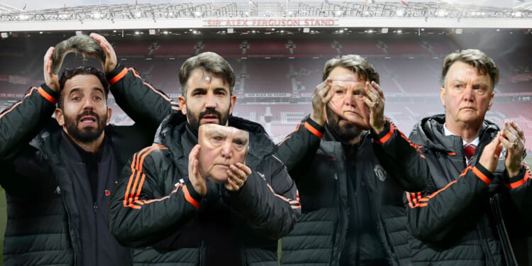 Rigid Ruben Amorim risks becoming the new Van Gaal with Everton shambles resembling Dutchman's flops ten years ago