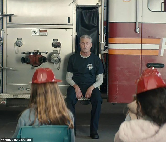 On Monday's episode, Dane ¿ who first revealed his devastating diagnosis in April ¿ played Matthew, a veteran firefighter wrestling with how to reveal the diagnosis to his family