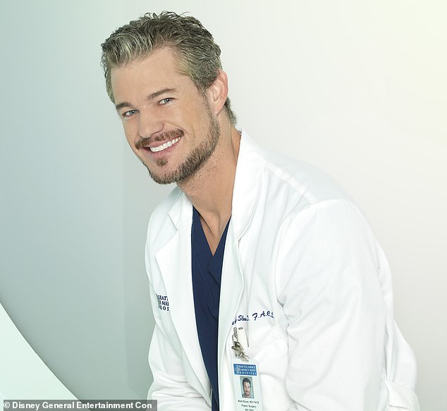 Eric gained fame as Grey's Anatomy's Dr Mark Sloan