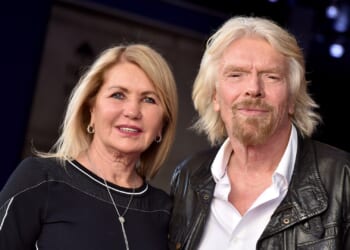 Who was Richard Branson's wife Joan Templeman?