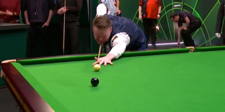 Shaun Murphy makes another sensational 147 break to finally settle debate after heated exchange with Luke Humphries