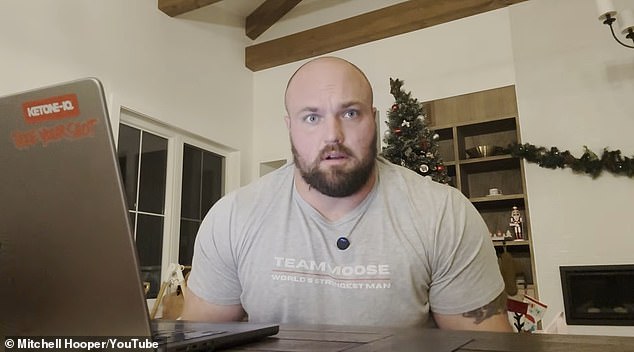 Hooper also took to YouTube to share his thoughts on Booker's win to his half a million subscribers, where he said the 'clear advantages' Booker possesses made the contest unfair