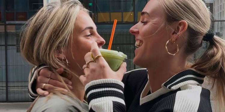 Former Arsenal star and Olympian girlfriend pose for raunchy photoshoot after breaking up with lovers to be together