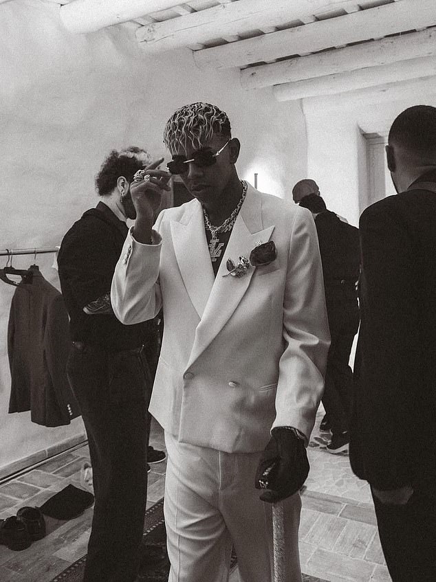 The teenager found himself in hot water after hosting the controversial party for his birthday