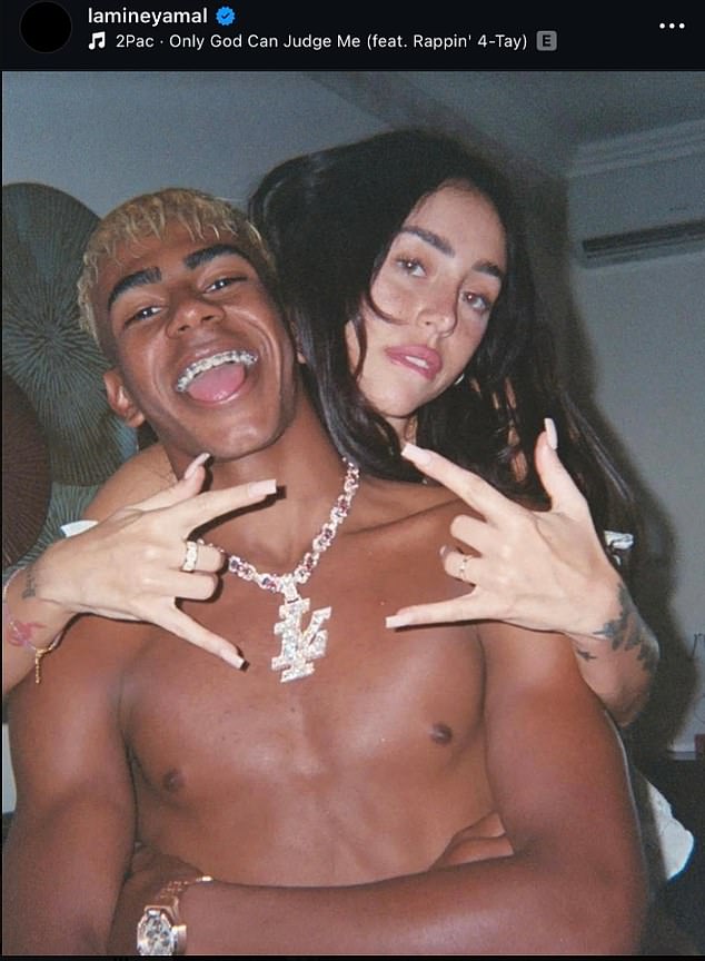 Most recently Yamal dated Argentine rapper Nicki Nicole, with the teen splitting with the 25-year-old in November
