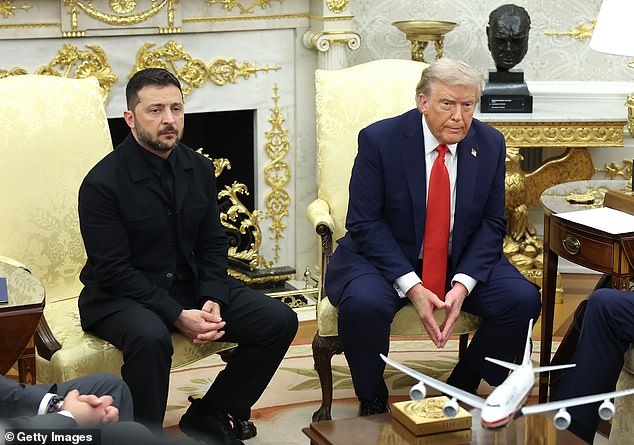 President Zelensky is expected to meet with Trump administration officials in the U