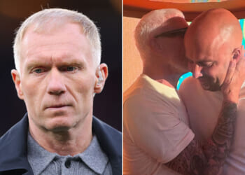 Paul Scholes blames Liverpool's downfall on 'disrespectful, classless' Arne Slot partying in Ibiza with Wayne Lineker