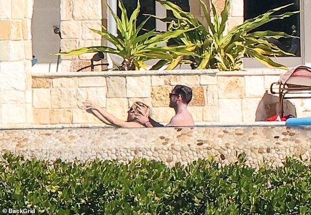 Sydney appeared to have flung the ball at the other end of the pool