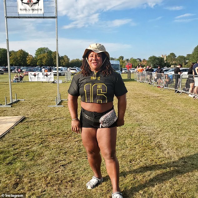 Asked whether female sport was threatened, Thompson said: ‘We’ve been at risk for a long time’