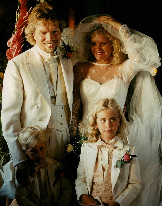 They got married on the billionaire's Necker Island, purchased in a bid to impress his new lady