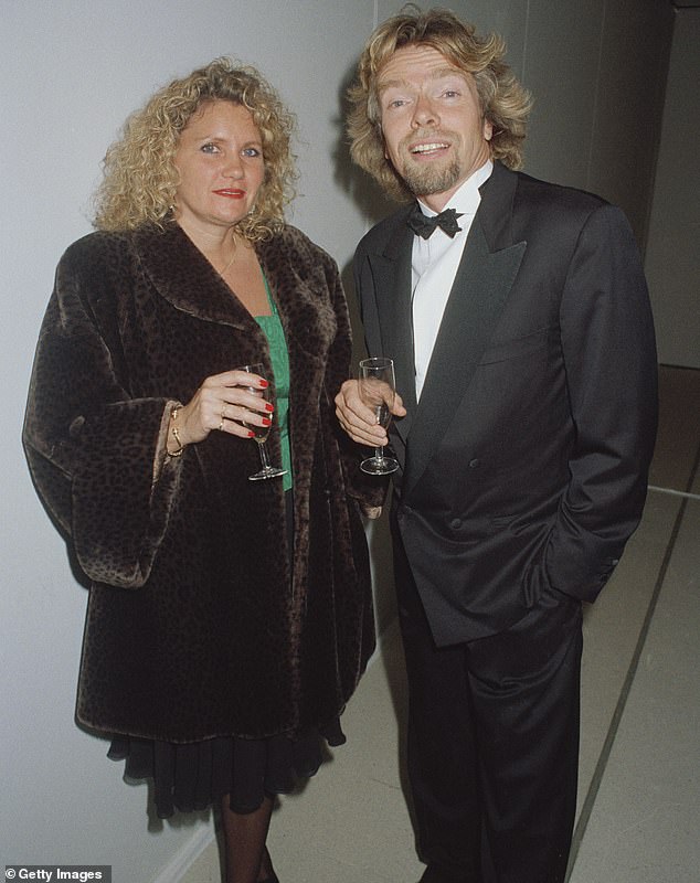 From the beginning, despite her husband's fame, Joan remained a very private person, keen to avoid the public eye and rarely gave an interview (pictured: the couple in 1991)