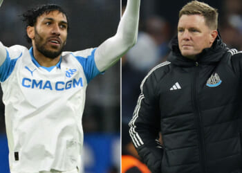 Aubamayeng punishes Pope's moment of madness as ex-Arsenal ace deals Toon Champions League blow