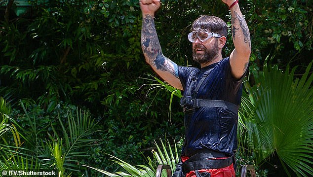 Meanwhile, Jack Osbourne took on the latest Bushtucker Trial, which was titled Drown The Hatch