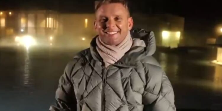 Jeff Brazier puts on a brave face as he returns to TV for the first time since breaking silence on split from wife Kate