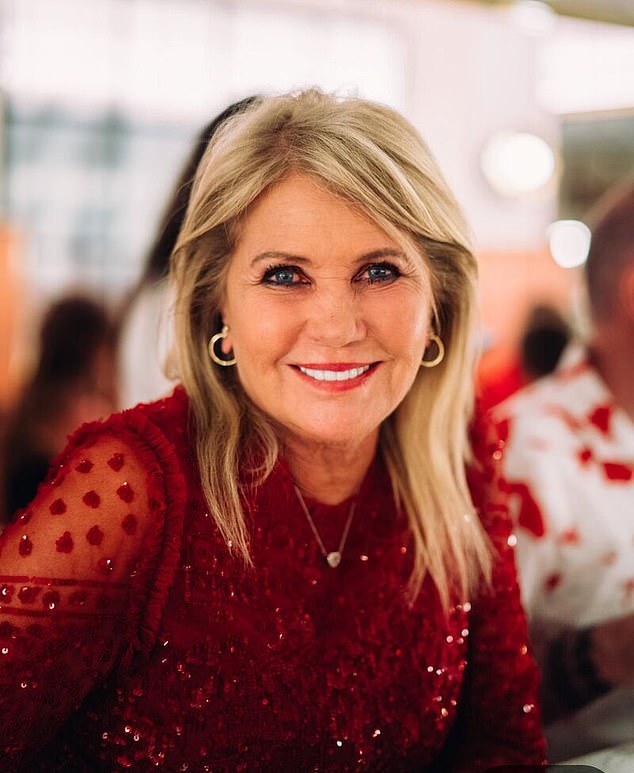 Sir Richard shared this photo of Lady Joan on his social media accounts to announce his wife's death just over a day later