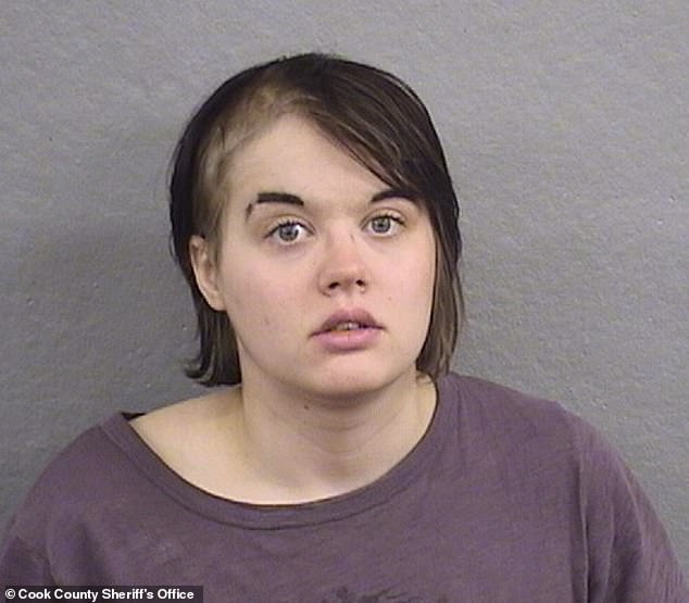 Geyser, 23, was arrested after fleeing her group home in Madison, Wisconsin on Saturday and sparking a multi-state manhunt