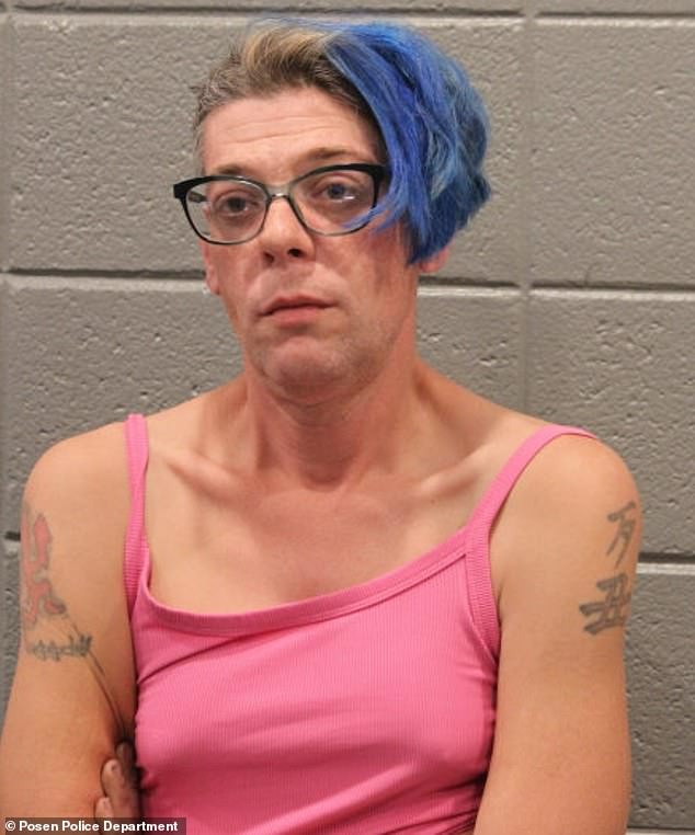 Geyser was found with her partner Chad 'Charly' Mecca, 43, who told cops that Geyser fled because her group home was preventing them from seeing each other